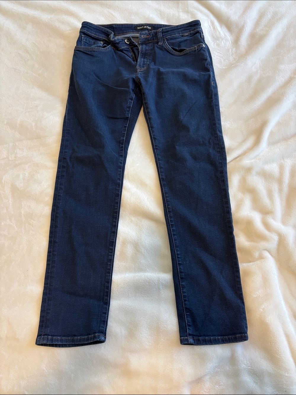 Mavi Men’s Slim Jeans in Dark Blue